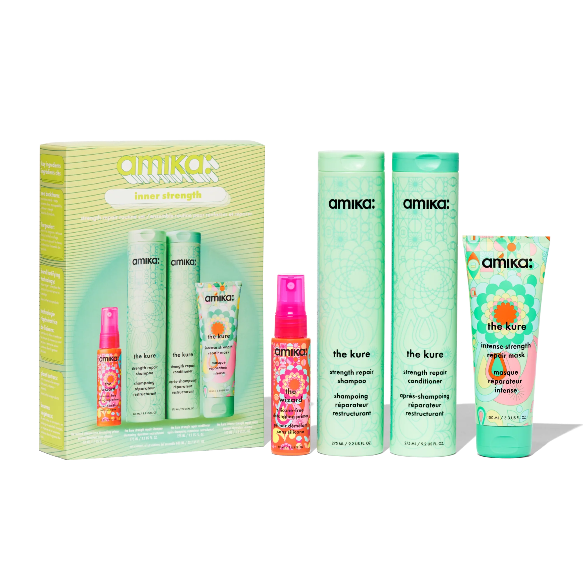 Amika | Inner Strength Hair Kit