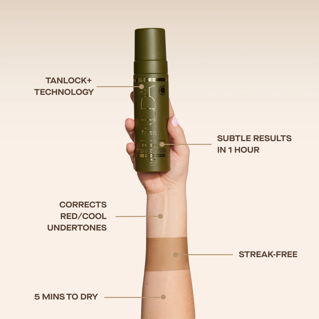 NUDA | ToneFoam Olive Express Self Tanning Mousse