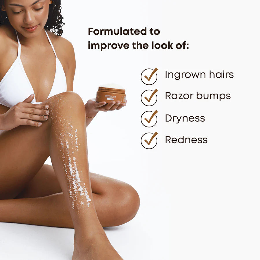 BushBalm | Vanilla Coconut Ingrown Hair Exfoliating Scrub