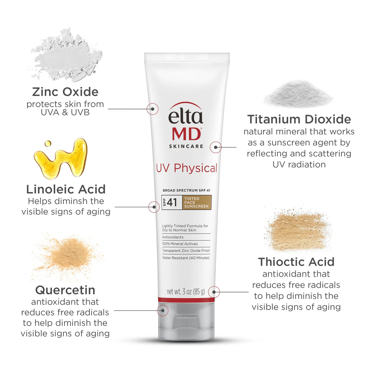 Elta MD | UV Physical Broad-Spectrum SPF 41