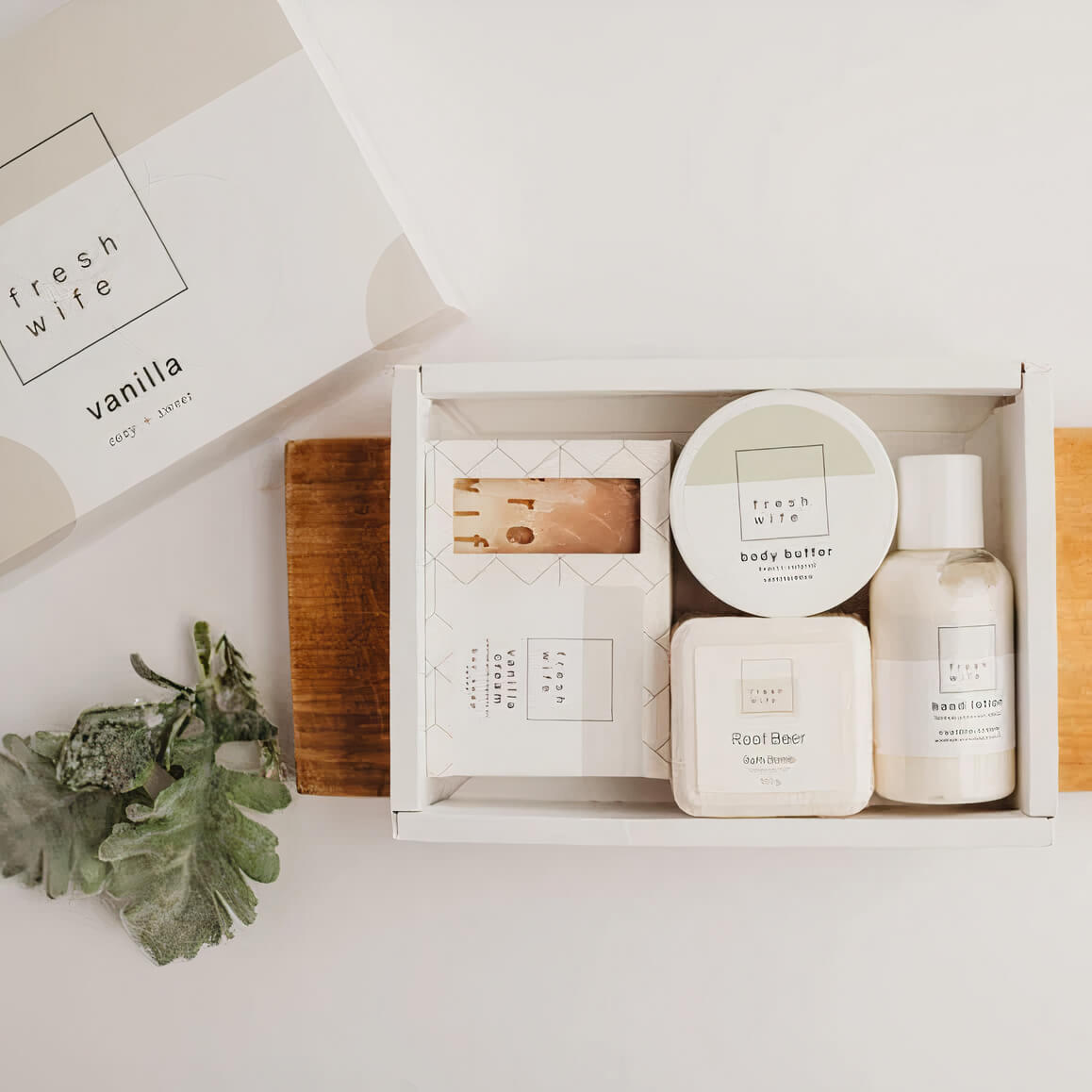 The Fresh Wife | Vanilla Cozy & Sweet Gift Set