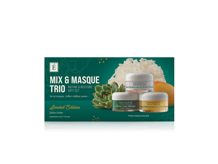 Eminence | Mix and Masque Trio: Refine & Restore Gift Set