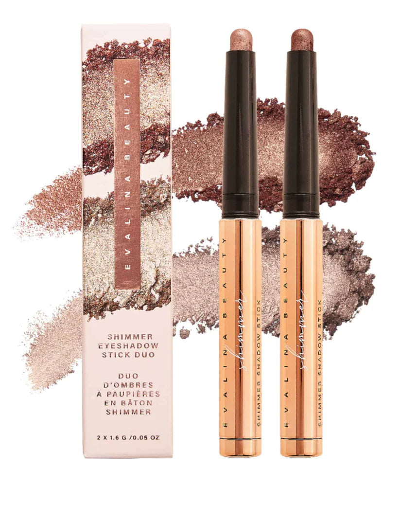 Evalina Beauty | Shimmer Eyeshadow Stick Duo