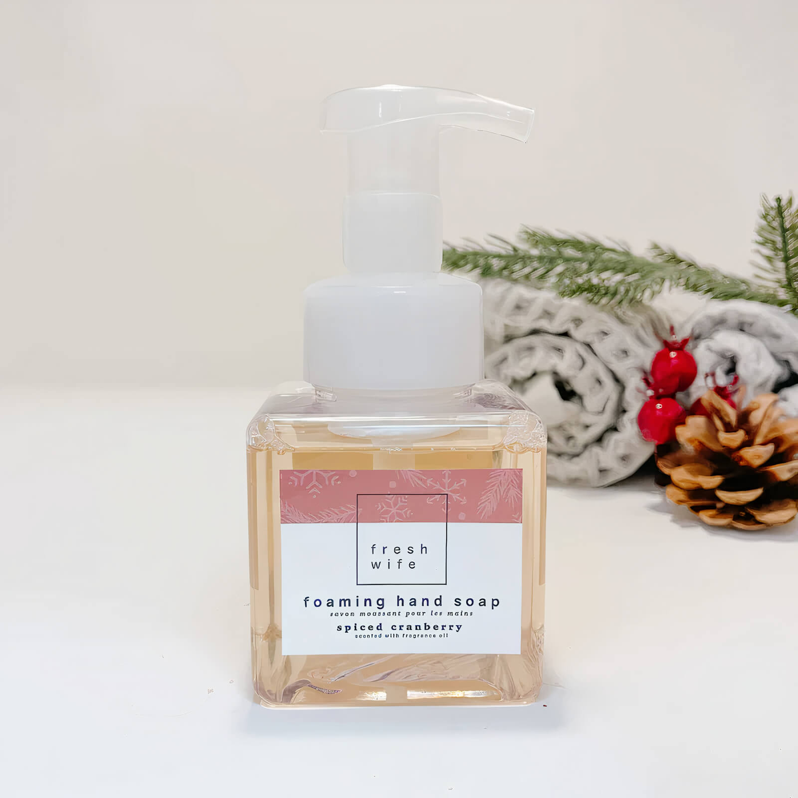 The Fresh Wife | Spiced Cranberry Foaming Soap