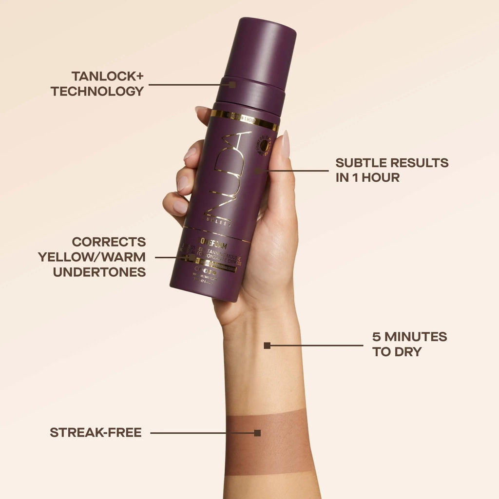 NUDA | ToneFoam Violet Express Self Tanning Mousse